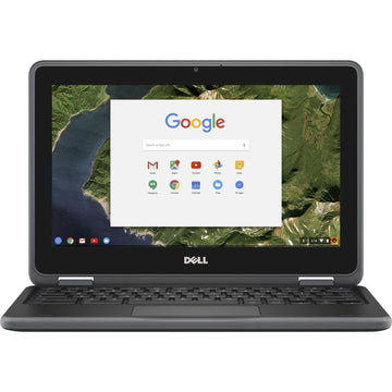 Dell Chromebook 3180 Celeron N3060 1.6 GHz 4GB 16 GB eMMC 11.6-inches Laptop